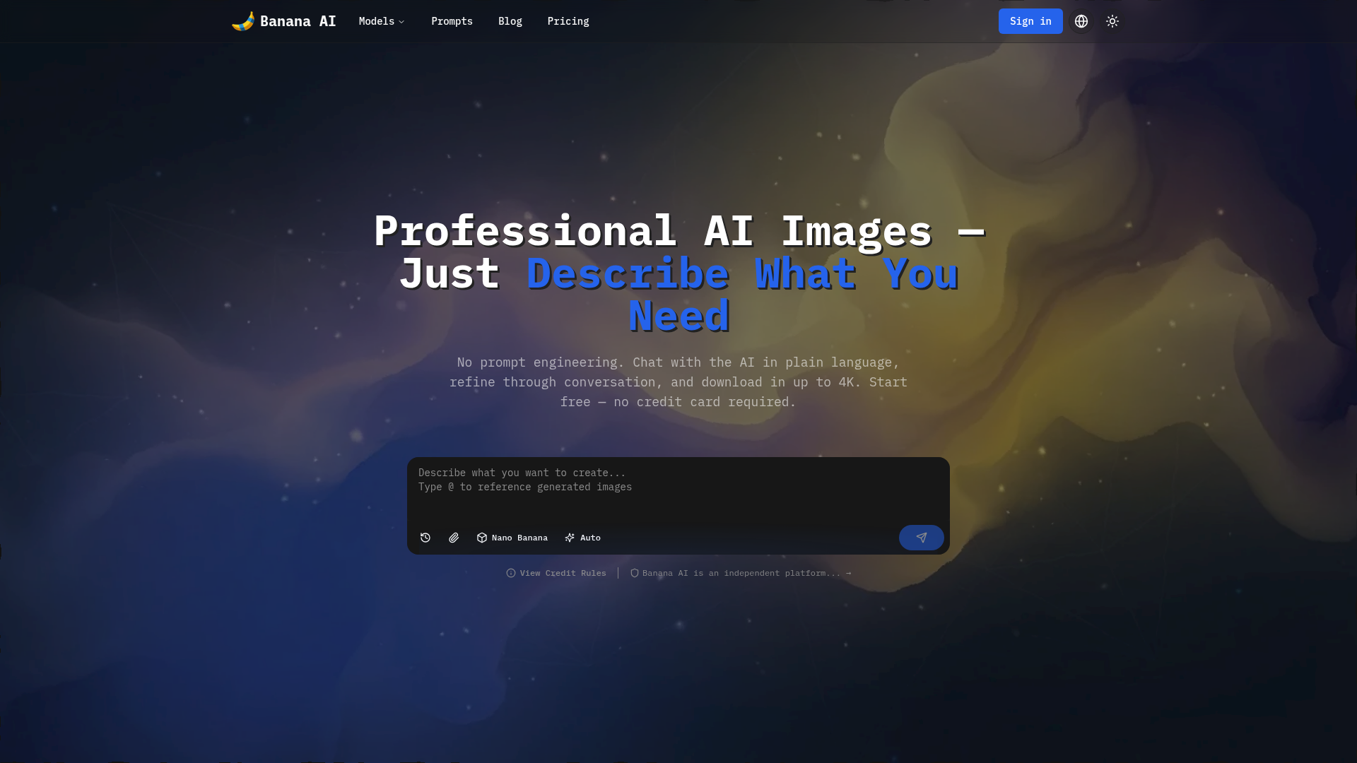 Banana AI - Product Image