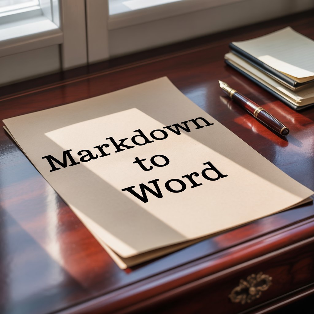 Markdown to Word Converter - Product Image