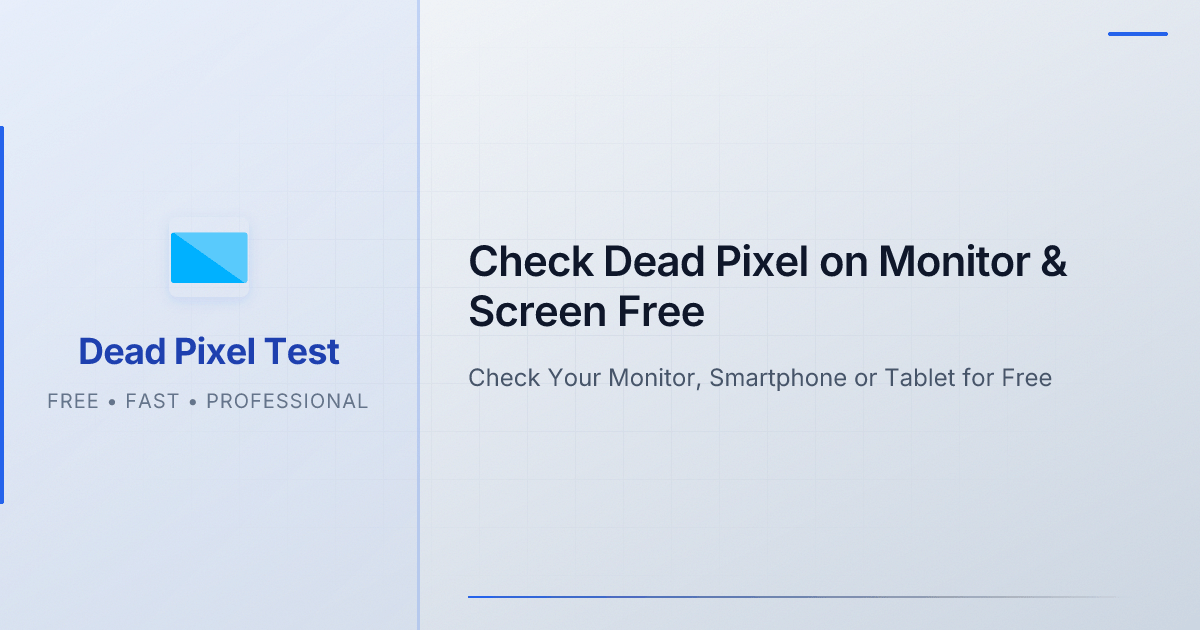 Dead Pixel Test logo