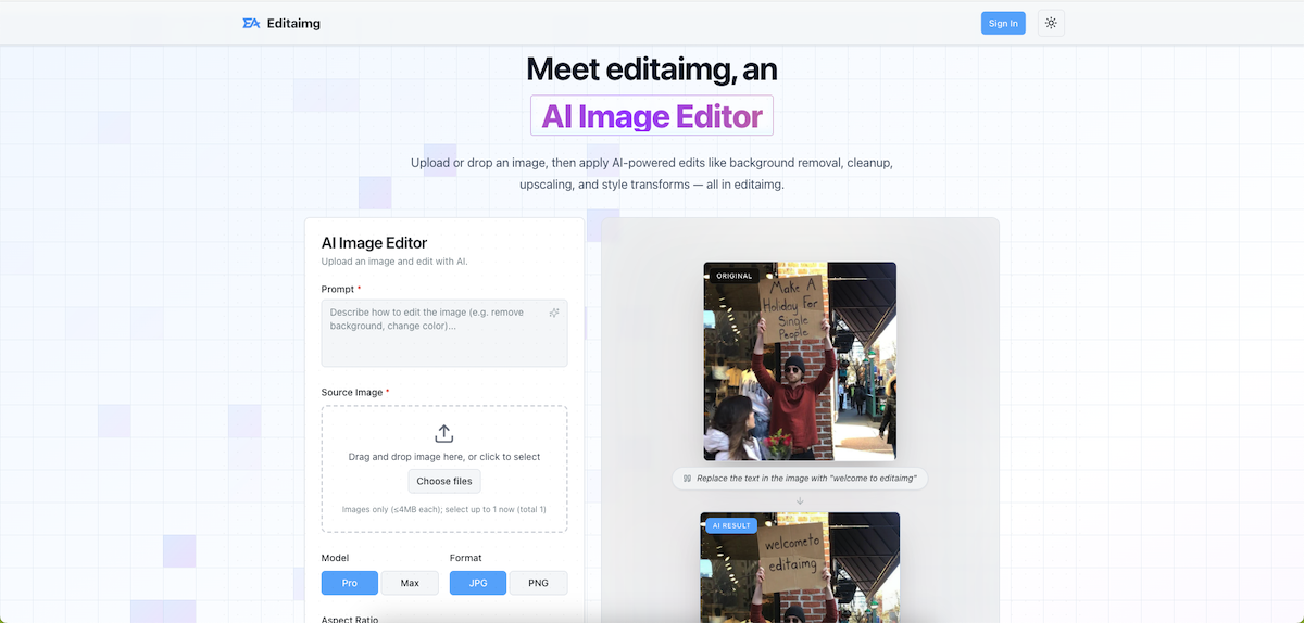 Editaimg - Product Image