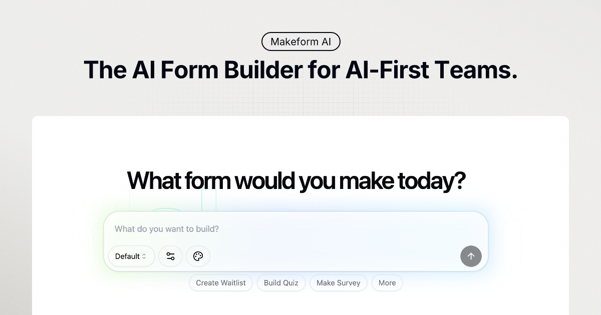 Makeform - Product Image