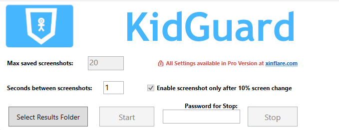 KidGuard – Keep an eye on your child’s computer - Product Image