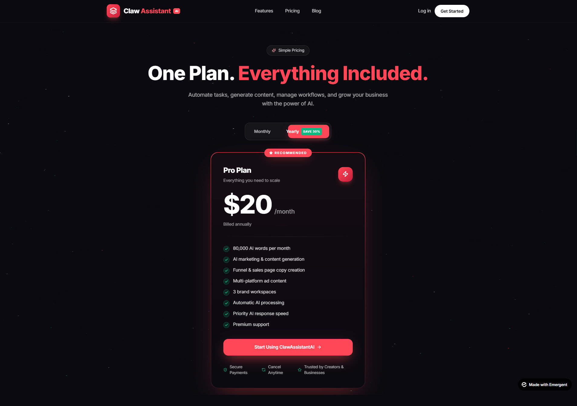 claw-assistant - Product Image