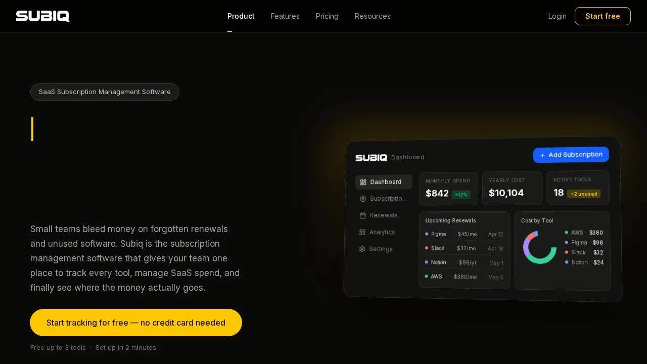 Subiq - Product Image