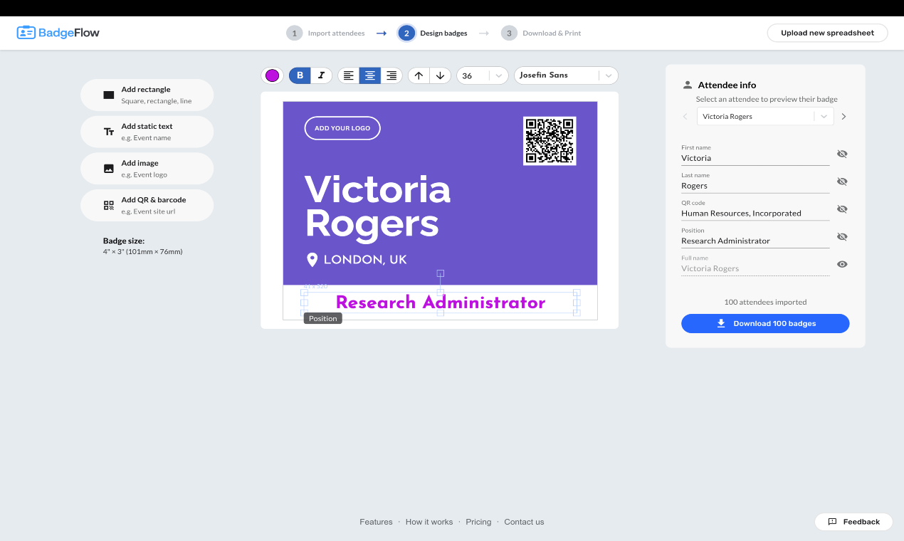 BadgeFlow - Product Image