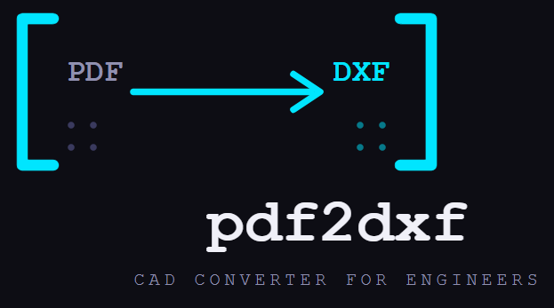 PDF2DXF logo
